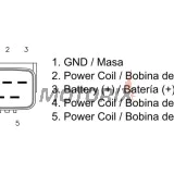 Regulátor dobíjení -DZE- regulátor dobíjení, 12V, 35A, HONDA TRX 350-700 1995-2014