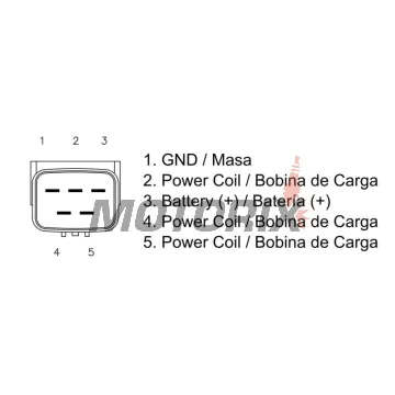 Regulátor dobíjení -DZE- regulátor dobíjení, 12V, 35A, HONDA TRX 350-700 1995-2014