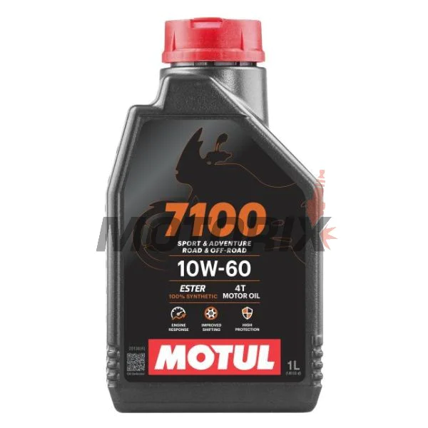 Motorový olej -MOTUL- 7100, 10W60, plná syntetika + ester, 1L