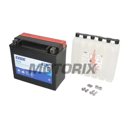 Akumulátor -EXIDE- YTX20H-BS, 18Ah 12V