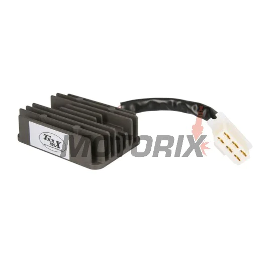 Regulátor dobíjení -TOURMAX- regulátor dobíjení, Kawasaki EL 250 1988-1989, 1991-1994, Kawasaki EN 450 1985-1990, Kawasaki EN 500 1990-1998, Kawasaki EX 500 1987-1998, Kawasaki EX 250 1988-1998, Kawasaki KZ 750 1982-1983