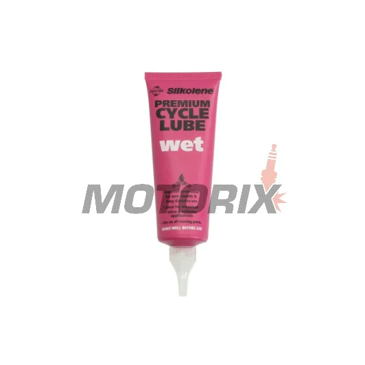 Mazivo na řetěz kola -SILKOLENE- CYCLE WET LUBE, 100ml