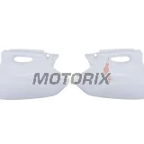 Zadní boční plasty -POLISPORT- bílé, YAMAHA YZ 250 2001-2002