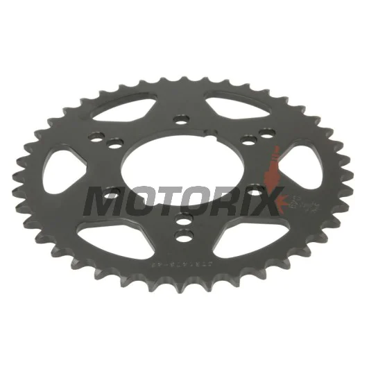 Zadní rozeta -JT- JTR1478,42, 42 zubů, ocelový, Kawasaki GPZ 400 1984-1989, 1991-1997, KXT 250 1984-1985, ZX 1000 2013-2019, ZX-10R 1000 2006-2007, ZX-6R 600 1998-2004, ZX-6R 636 2003-2004, ZX-6RR 600 2003-2004, 2006, ZX-7RR 750 1996-1999