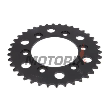 Zadní rozeta -JT- JTR735,38, 38 zubů, ocelový, Ducati 851 851 1989-1992, 888 888 1993-1994, 900 900 1991-1997, 907 907 1991-1992, MH 900 2002, Monster 400 2001-2008, Monster 600 1994-2001, Monster 620 2002-2006, Monster 695 2007-2008