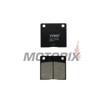 Brzdové destičky -TRW- MCB73, Kawasaki Z 650SR/1000A/1000ST/1000H Injection (1977-1981); Suzuki GS 500E-F/550/750/850G Katana (1977-2010), GSX 750E-ES-EF (1980-1986), RG Gamma 50 (1987)