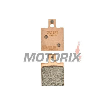 Brzdové destičky -FERODO- FDB207ST, Aprilia RS 50/125/250, AF1 125, Tuareg 125/350, Ducati Monster 600/900/1000, 916, SS 750/900, Cagiva Mito 125, Raptor 650, Elefant 750, KTM GS 125/500, MX 125/500, Moto Guzzi California 1100, Daytona 1000, V11 1100, Hus