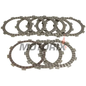 Sada spojkových lamel -TRW- MCC319-9, Suzuki GSX-R 600 (1997-2005), Triumph Daytona 600/675, Speed Four 600, Street Triple 675/R/RX, TT 600, Tiger 800/XC/XCX/XCA (2000-2020)