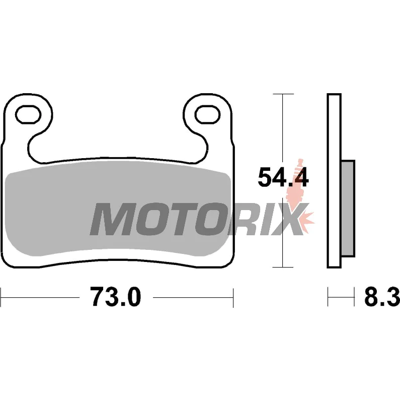 Brzdové destičky -BREMBO- 07GR90SA, BMW R1250GS/Adventure/RS/RT/R (2019-2022), BMW S1000RR/S1000R/S1000XR (2010-2021)