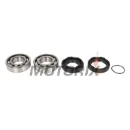 Sada ložisek a gufer klikové hřídele -ALL BALLS- Yamaha DT 250 1977-1979, IT 250 1977-1979, 1981-1983, TY 250 1977, YZ 250 1977-1987