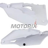 Zadní boční plasty -POLISPORT- bílé, KAWASAKI KX 250/450 2019-2023