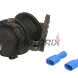 Adaptér, zapalovač cigaret -4 RIDE- 12V, 3.6A, USB 3.0 + PD (Power Delivery - type C), voltmetr, 2 pinů - univerzální