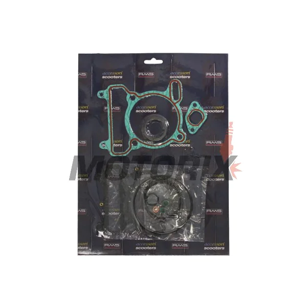 Kompletní sada těsnění motoru -RMS- Aprilia Leonardo 250 1999-2004, Benelli Velvet 250 1999-2003, Malaguti Madison 250 1999-2001, MBK YP 250 2000-2003, Yamaha VP 250 2007-2008, Yamaha YP 250 1996-2003, 2007-2009