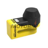 Zámek brzdového kotouče -OXFORD- Mini T 5.5mm, žlutý