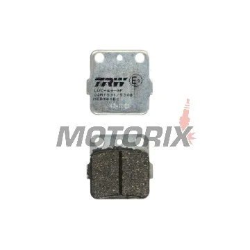 Brzdové destičky -TRW- MCB561EC, Honda CR/CRF/TRX 80-420 1992-2020; Kawasaki KFX/KX 65-450 1987-2020; Suzuki LT/RM 65-500 1987-2008; Yamaha Grizzly/Raptor/YFZ/YZ 80-660 1989-2020