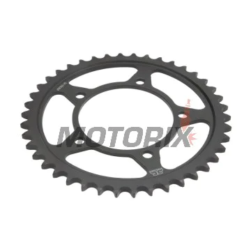 Zadní rozeta -JT- JTR702,42, 42 zubů, ocelový, Aprilia NA 850 2007-2016, RSV 1000 1998-2009, SL 750 2007-2016, SMV (Dorsoduro) 1200 2011-2016, SMV (Dorsoduro) 750 2007-2016, SMV (Dorsoduro) 900 2017-2020, Tuono 1000 2003-2011