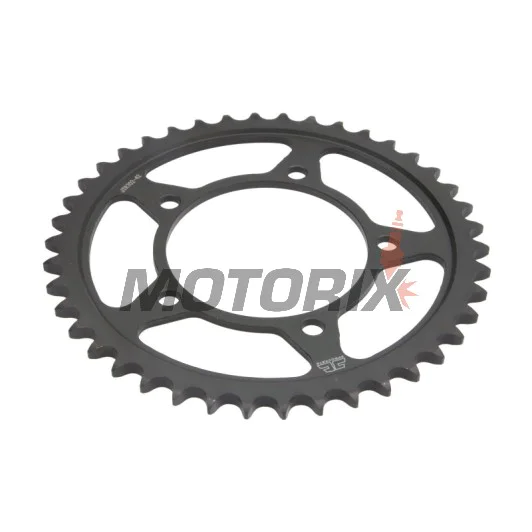 Zadní rozeta -JT- JTR702,42, 42 zubů, ocelový, Aprilia NA 850 2007-2016, RSV 1000 1998-2009, SL 750 2007-2016, SMV (Dorsoduro) 1200 2011-2016, SMV (Dorsoduro) 750 2007-2016, SMV (Dorsoduro) 900 2017-2020, Tuono 1000 2003-2011