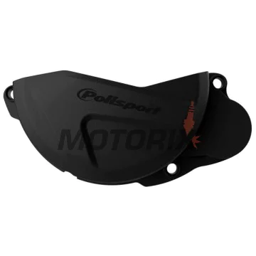 Chránič víka spojky -POLISPORT- černý, HONDA CRF 250 2010-2017