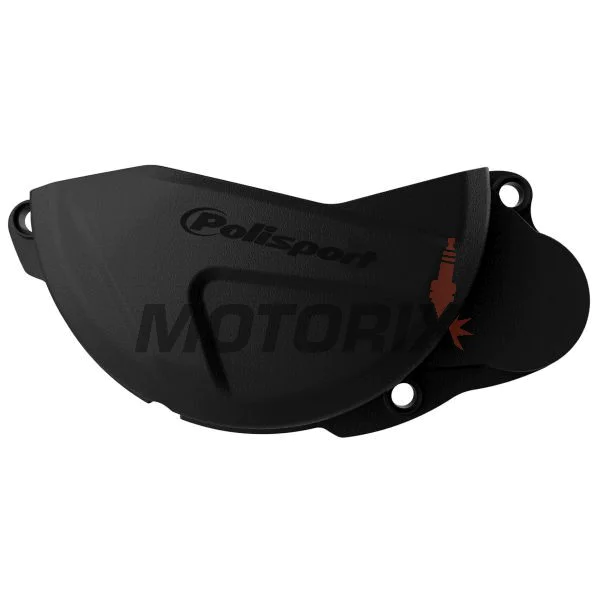 Chránič víka spojky -POLISPORT- černý, HONDA CRF 250 2010-2017