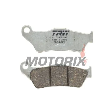 Brzdové destičky -TRW- MCB648EC, Alfer 250, Aprilia MX/Mana/Pegaso/RST, ATK Cross/Enduro, BMW G450X/HP2, Ducati Monster, Gas Gas EC, Husqvarna SM/TE/WR, KTM Adventure/EXC/SX, Moto Guzzi Stelvio, Yamaha TT/Majesty
