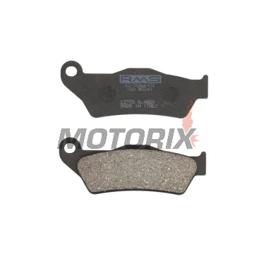 Brzdové destičky -RMS- 22 510 0430, Aprilia MX 125 2004-2006, Aprilia RX 125 1994-1997, BMW G 450 2008-2011, Cagiva Elefant 750 1993-1995, Ducati Monster 620 2005-2006, Ducati Monster 695 2007-2008, Ducati Monster 800 2005-2007, KTM SC 625 2002