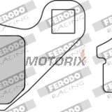 Brzdové destičky -FERODO- FDB314EF, Aprilia Tuareg 600, Buell M2/S1/S3 1200, Gas Gas Enducross 125, Husqvarna CR/TE/WR 125-510, Kawasaki GPZ/KL Tengai/KLE/KLR/KX/ZR 250-650, Kymco CK1 125, Suzuki GT 80 1981-2015
