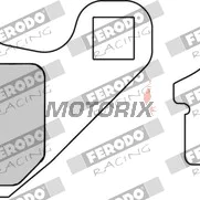 Brzdové destičky -FERODO- FDB314EF, Aprilia Tuareg 600, Buell M2/S1/S3 1200, Gas Gas Enducross 125, Husqvarna CR/TE/WR 125-510, Kawasaki GPZ/KL Tengai/KLE/KLR/KX/ZR 250-650, Kymco CK1 125, Suzuki GT 80 1981-2015