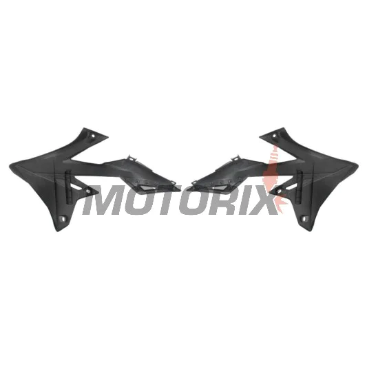 Přední boční plasty -POLISPORT- černé, SUZUKI RM-Z 250/450 2018-2023