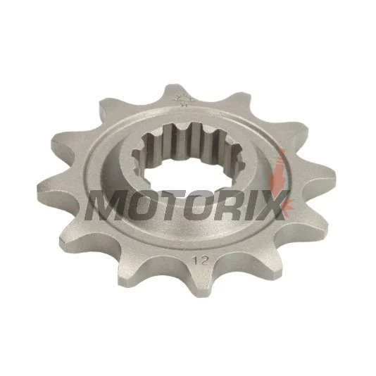 Přední pastorek -JT- JTF824,12, 12 zubů, Husqvarna CR 125/250 2000-2005, SM 450 2005-2010, SM 510 2004-2010, SM 530 2008-2009, SM 570 2001-2004, SM 610 1998-2010, SM 630 2010, SMR 450 2003-2010, SMS 630 2010-2011, TC 250 2002-2008