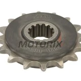 Přední pastorek -JT- JTF1381,16RB, 16 zubů, s gumový tlumič, Honda CB 500 2013-2019, CBR 500 2013-2021, CMX 500 2017-2019