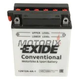 Akumulátor -EXIDE- 12N12A-4A-1, 12Ah 12V