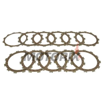 Sada spojkových lamel -TRW- MCC509-11, KTM 950/990 Adventure/Adventure S/R (2002-2013), KTM 990 Super Duke/R (2004-2013), KTM 950/990 Supermoto/SMR/SMT (2005-2013), KTM 950 Super Enduro R (2006-2008)