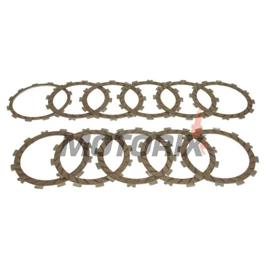 Sada spojkových lamel -TRW- MCC509-11, KTM 950/990 Adventure/Adventure S/R (2002-2013), KTM 990 Super Duke/R (2004-2013), KTM 950/990 Supermoto/SMR/SMT (2005-2013), KTM 950 Super Enduro R (2006-2008)