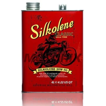 Motorový olej -SILKOLENE- SILKOLUBE, 20W-50, minerální, 4L MET