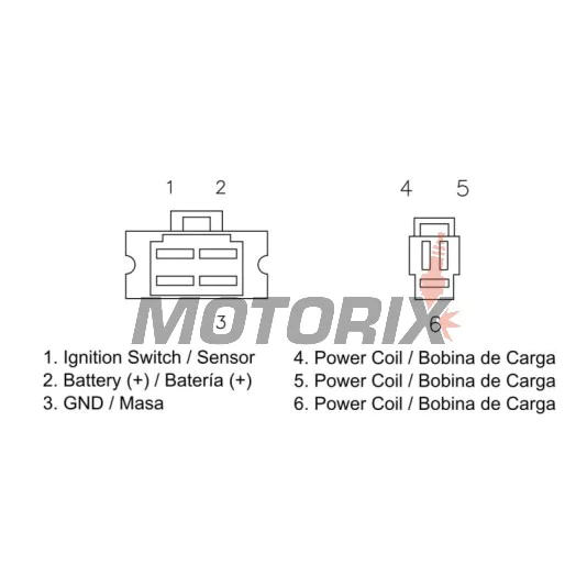 Regulátor dobíjení -DZE- regulátor dobíjení, 12V, 25A, HONDA CH, CMX, CN, NX; KYMCO BET&WIN, DINK, HEROISM 125-350 1985-2002