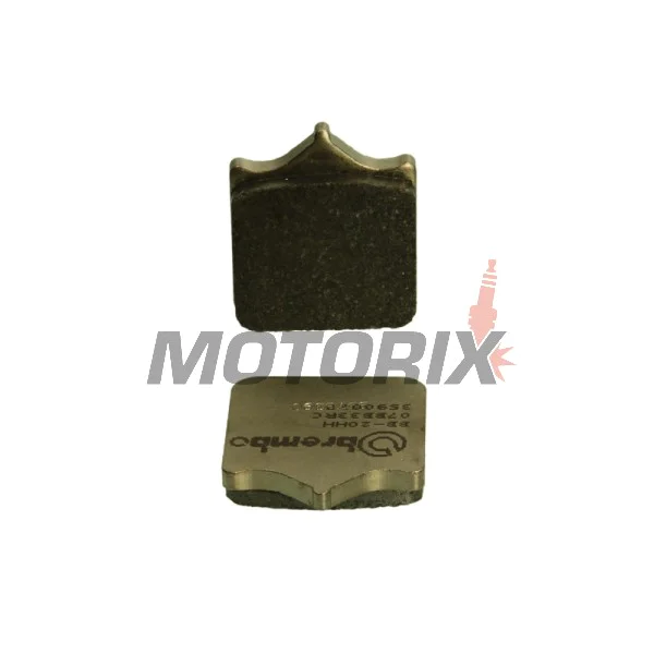 Brzdové destičky -BREMBO- 07BB33RC, Aprilia RSV 1000, Benelli TnT/Tornado 900-1130, BMW S 1000, Ducati Monster 1000, Husqvarna SM 450-510, KTM Super Duke/Supermoto 950-990, MV Agusta Brutale 910 (2001-2016)