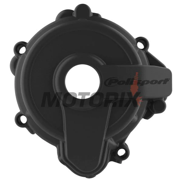 Chránič víka statoru -POLISPORT- černý, SHERCO SE 250/300 2014-2023
