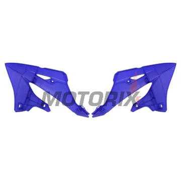 Přední boční plasty -POLISPORT- modré, YAMAHA YZ 125/250 2022-2023