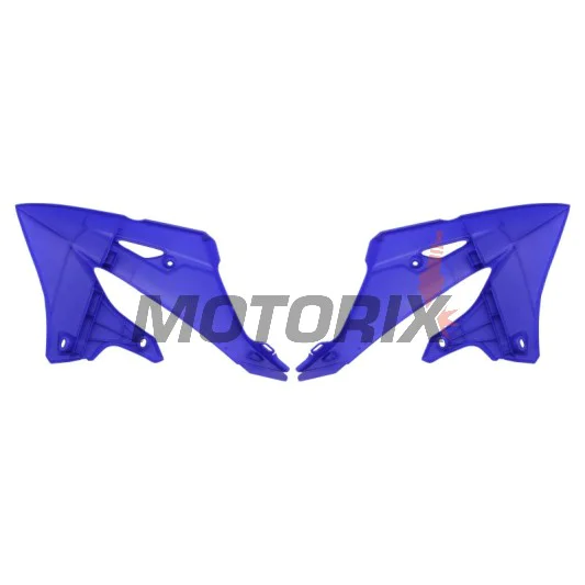 Přední boční plasty -POLISPORT- modré, YAMAHA YZ 125/250 2022-2023