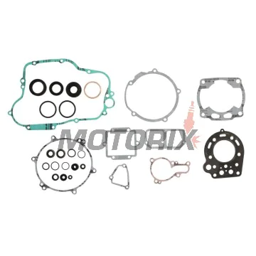 Kompletní sada těsnění motoru -WINDEROSA- Kawasaki KX 125 1990-1991