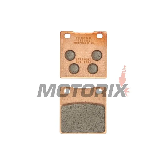 Brzdové destičky -FERODO- FDB338ST, Kawasaki ZRX/ZX-12R/ZXR/ZZR 400-1200, Suzuki GS/Bandit/GSX/Hayabusa/GSX-R/RF/RG Gamma/SV/TL 250-1300 1983-2010