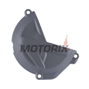 Chránič víka spojky -POLISPORT- šedý, GAS GAS EC, EX, MC 250/300 2021-2023