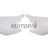 Zadní boční plasty -POLISPORT- bílé, HONDA CR 125/250 2000-2001