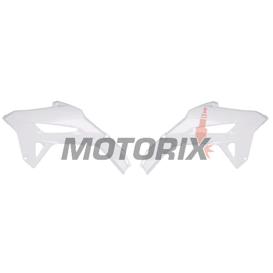 Přední boční plasty -POLISPORT- bílé, HONDA CRF 250/450 2021-2023