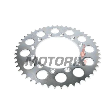 Zadní rozeta -JT- JTR245/2,49, 49 zubů, ocelový, Gilera RC 600 1989-1992, Honda CB 250 1982-1984, 1996-2001, NSR 250 1986-1987, NX 250 1988-1990, VTR 250 1998, 2009-2012, VTZ 250 1988, XL 350 1984-1987, XL 500 1979-1981, XL 600 1983-1987