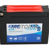Akumulátor -EXIDE- YT4B-BS, 2.3Ah 12V
