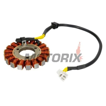 Stator (hvězda) -ARROWHEAD- 18 cívek, 3 pinů, Suzuki GSX-R 600/750 2006-2010