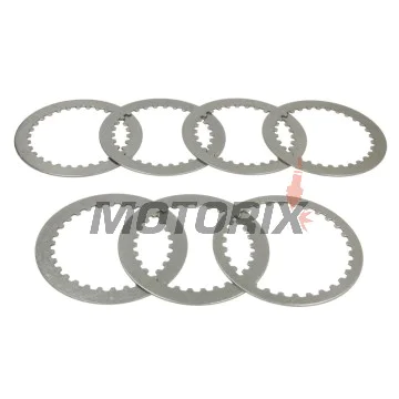 Sada ocelových spojkových lamel -TRW- MES470-7, BMW R1200GS/GS Adventure/RT/R, BMW R1250GS/RT/RS/R (2013-2022), Triumph Thruxton 1200 (2016-2022)