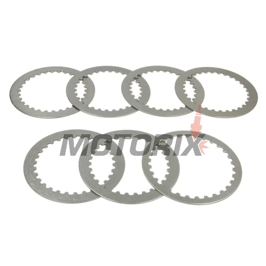 Sada ocelových spojkových lamel -TRW- MES470-7, BMW R1200GS/GS Adventure/RT/R, BMW R1250GS/RT/RS/R (2013-2022), Triumph Thruxton 1200 (2016-2022)
