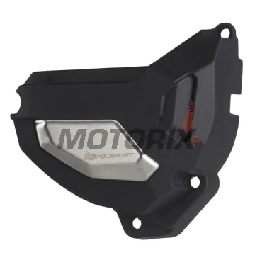 Chránič víka statoru -POLISPORT- černý, HONDA CB, CBR 650 2014-2020